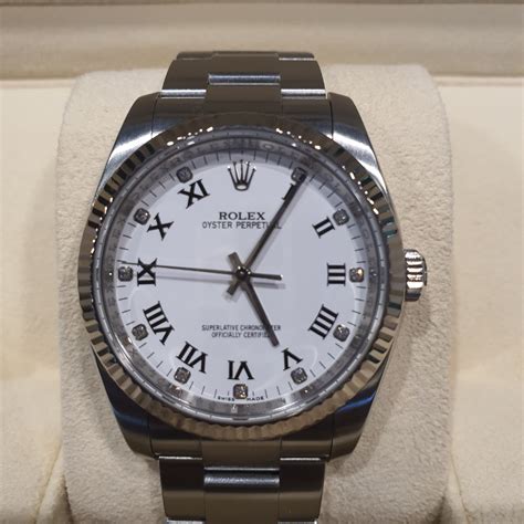 quadrante rolex numeri arabi|Rolex Oyster Perpetual 36 116034 Oyster Quadrante Nero Arabi.